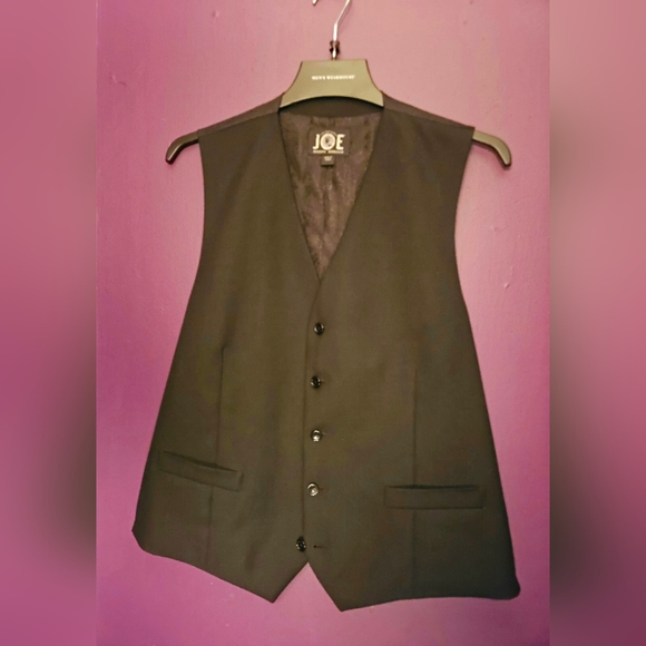 Joseph Abboud Custom Made Herringbone/Paisley Vest And Slacks Bundle - Picture 2 of 13